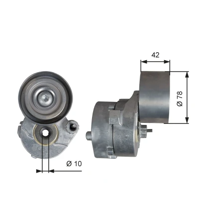 Imagem de GATES T38560 Tensor da Correia Micro V ESTART