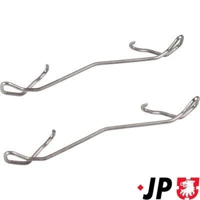 Imagem de JP GROUP 4364002910 Kit de acessórios, pastilhas travão FIAT: 500 Hatchback, Punto Evo VOLVO: XC90 I, FORD: FIESTA 4, 5, 3