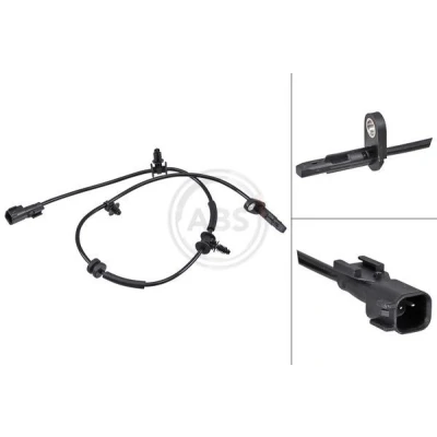 Imagem de A.B.S. 30184 Sensor de ABS activo 710 790 39 preto TESLA: Model 3