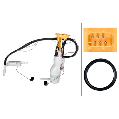 Imagem de HELLA 8TF 358 306 661 Unidade de alimentação combustível com junta, sensor nível elétrico Diesel