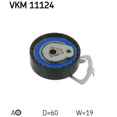 Imagem de SKF VKM 11124 Rolo tensor, correia dentada VOLKSWAGEN: Golf 4, 4 Variant, Polo III Hatchback, SEAT: Ibiza 2, 3,