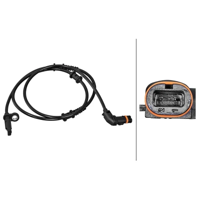 Imagem de HELLA 6PU 358 217 151 Sensor de ABS Hall 2 1015