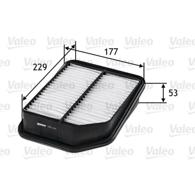 Imagem de VALEO 585153 Filtro de ar 53 178 230 Cartucho filtrante SUZUKI: Grand Vitara 2 SUV