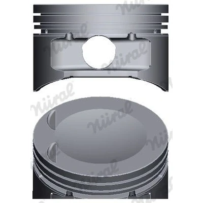 Imagem de NÜRAL 87 438507 00 Pistão 83 com suporte de segmentos, para biela trapezoidal AUDI: TT Coupe, A3 Sportback, Hatchback, VOLKSWAGEN: Passat B6 Sedan