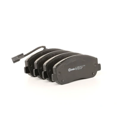 Imagem de BREMBO P 68 062 Jogo de pastilhas para travão disco incl. contacto aviso desgaste sem acessórios RENAULT: MASTER 3 Kasten, Bus