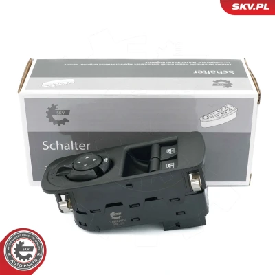 Imagem de ESEN SKV 37SKV479 Interruptor, elevadores dos vidros à frente, lado esquerdo ALFA ROMEO: MiTo