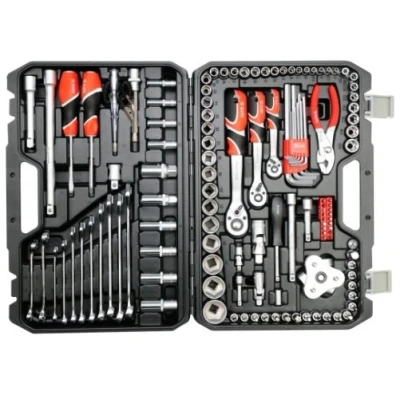 Imagem de YATO YT 38875 Kit ferramentas 126 12,5 (1/2&quot;), 6,3 (1/4&quot;), 10 (3/8&quot;)