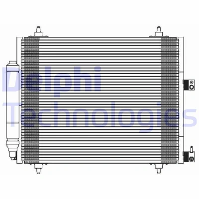 Imagem de DELPHI TSP0225595 Condensador com secador 14 10 PEUGEOT: Expert II Van