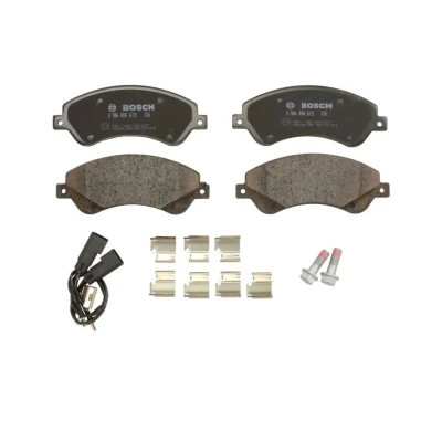 Imagem de BOSCH 0 986 494 613 Jogo de pastilhas para travão disco FORD: Transit Mk6 Van, Minibus, Camião plataforma/Chassis