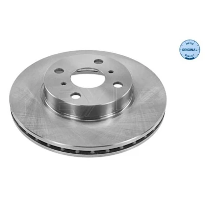 Imagem de MEYLE 30 15 521 0035 Disco de travão Eixo dianteiro 255 22 4 100 ventilado ORIGINAL Quality TOYOTA: Corolla IX Hatchback, VIII Liftback