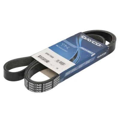 Imagem de DAYCO 6PK1706S Correia trapezoidal estriada 1706,0 6 MERCEDES BENZ: Classe C T modell, Sedan, E FIAT: Doblo II Van / Carrinha
