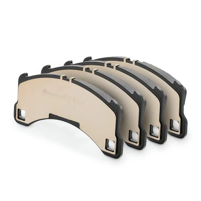 Imagem de BREMBO P 65 026 Jogo de pastilhas para travão disco preparado indicador aviso desgaste sem acessórios PORSCHE: Cayenne