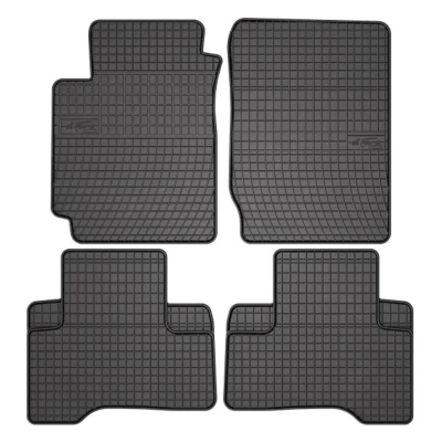 Imagem de FROGUM 0601 Conjunto de tapete chão Borracha à frente e atrás 4 preto medida SUZUKI: Grand Vitara 2 SUV