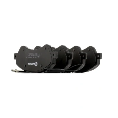 Imagem de BREMBO P 24 065 Jogo de pastilhas para travão disco incl. contacto aviso desgaste com parafusos pinça acessórios