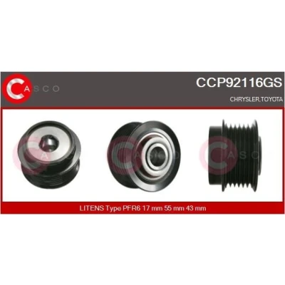 Imagem de CASCO CST40166AS Motor de arranque 12V 1kW 9 CPS0030 66mm