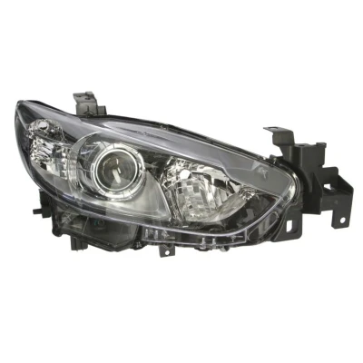 Imagem de ABAKUS 216 1167R LDEM2 Farol Principal à direita H11, H15, WY21W, W5W preto transparente sem porta lâmpadas, lâmpada PGJ19 2, PGJ23t 1