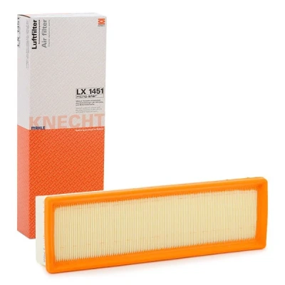 Imagem de MAHLE ORIGINAL LX 1451 Filtro de ar 57,3 102 335,0 Cartucho filtrante CITROËN: C3 I Hatchback, Berlingo / First Van, II
