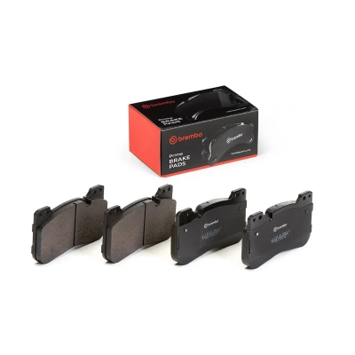 Imagem de BREMBO P 06 100 Jogo de pastilhas para travão disco preparado indicador aviso desgaste sem acessórios BMW: 5 Sedan, X5, 3 Sedan