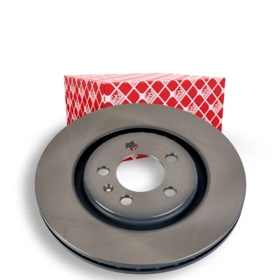 Imagem de FEBI BILSTEIN 06548 Disco de travão Eixo dianteiro 280 22 5 100 interior ventilado revestido VOLKSWAGEN: GOLF 3, Passat B3/B4 Variant