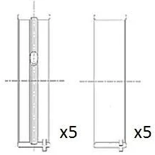 Imagem de FAI AutoParts BM1047 STD Chumaceira da cambota MERCEDES BENZ: Classe C T modell, Sedan, Viano