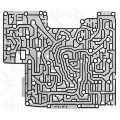 Imagem de Junta, caixa de velocidades automática ELRING 022.422