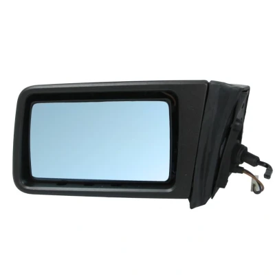 Imagem de Espelho retrovisor Tyc 321 0022 esquerda com subcapa ajuste: tirantes, plano, aquecível, tom azul MERCEDES BENZ: 190, W124 Sedan, Carrinha