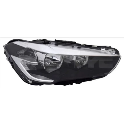 Imagem de TYC 20 16581 06 9 Farol Principal à direita H7/H7, LED com luz de circulação diurna para pela LED, motor elétrico