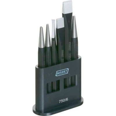Imagem de HAZET 750/6 Kit de talhadeiras + punções 6