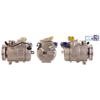 Imagem de LUCAS ACP571 Compressor PAG 46 R 134a com juntas BMW: 5 Sedan, Touring