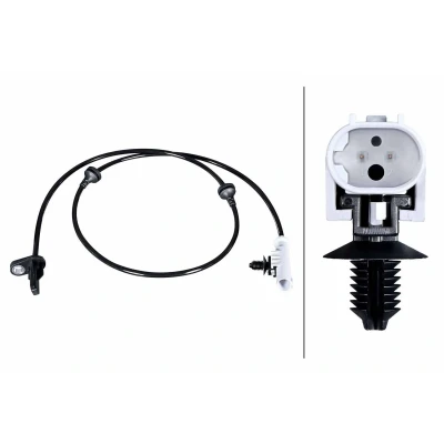 Imagem de HELLA 6PU 358 216 391 Sensor de ABS com grampo Hall 2pólos 892mm