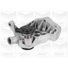Imagem de GRAF PA805 Bomba de água com junta mecânico Ferro fundido para accionamento da correia trapezoidal estriada SKODA: Fabia I Hatchback