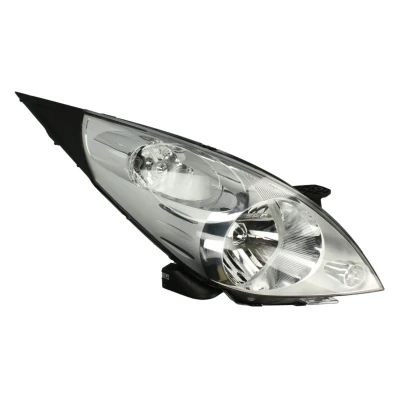 Imagem de VAN WEZEL 0808962 Farol Principal à direita H4 transparente para circulação pela com motor de regulação do alcance dos faróis P43t