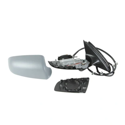 Imagem de Espelho retrovisor Alkar 6128503 à direita com subcapa elétrico aquecível, convexo para veículo volante esquerda AUDI: A4 B6 Sedan