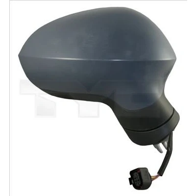 Imagem de Espelho retrovisor Tyc 331 0073 à direita com subcapa para regulação eléctrica dos espelhos, convexo, aquecível, dobrável electricamente