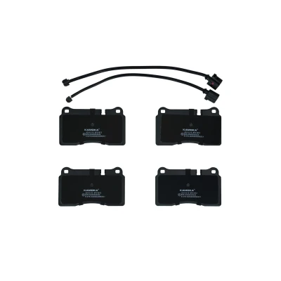 Imagem de KAMOKA JQ101215 Jogo de pastilhas para travão disco Eixo dianteiro incl. contacto aviso desgaste SEAT: Leon III Hatchback, ST