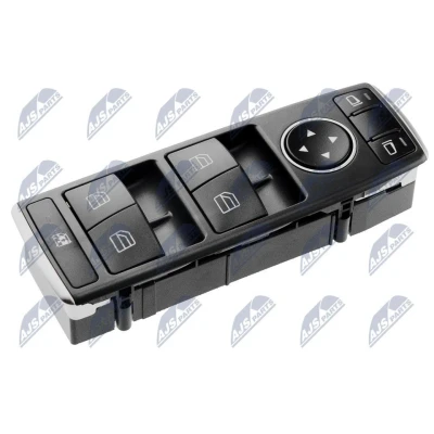 Imagem de NTY EWS ME 013 Interruptor, elevadores dos vidros à frente, lado esquerdo MERCEDES BENZ: Classe C Sedan, T modell, E Sedan