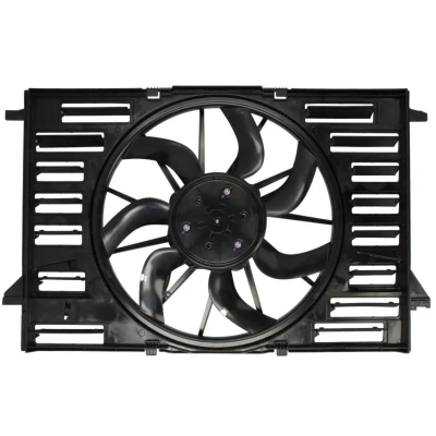Imagem de NRF 470046 ventilador de radiador 400 com estrutura do (caixilho), Motor sem escovas