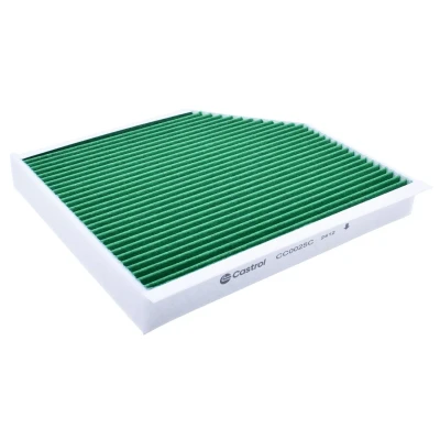 Imagem de Castrol filters CC0025C Filtro, ar do habitáculo Filtro de carvão ativado, Com efeito antibacteriano AUDI: A4 B8 Avant, A5 Sportback, Sedan