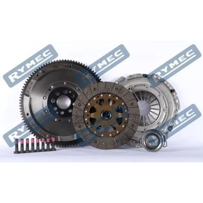 Imagem de RYMEC DF3034 Kit de Embraiagem quatro peças com volante bimassa rolamento desembraiagem, jogo parafusos 225mm