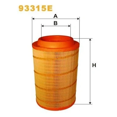 Imagem de WIX FILTERS 93315E Filtro de ar 360 211 Cartucho filtrante