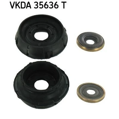 Imagem de SKF VKDA 35636 T Suporte de apoio do conjunto mola / amortecedor com chumaceira RENAULT: CLIO 2