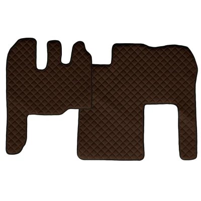 Imagem de F CORE FL15 BROWN Conjunto de tapete chão Couro artificial castanho