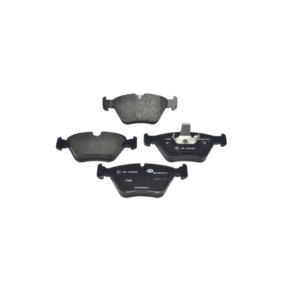 Imagem de HELLA 8DB 355 010 711 Jogo de pastilhas para travão disco preparado indicador aviso desgaste BMW: 5 Sedan, Touring