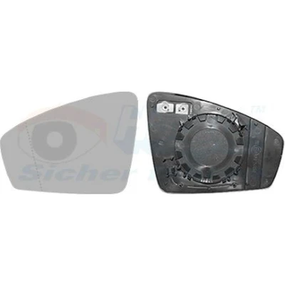 Imagem de VAN WEZEL 5747837 Vidro Espelho esquerda VOLKSWAGEN: Tiguan II