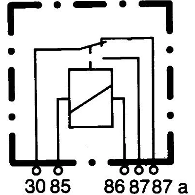 Imagem de HELLA 4RD 933 332 051 Relé, corrente de trabalho