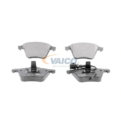Imagem de VAICO V10 8183 1 Jogo de pastilhas para travão disco Eixo dianteiro incl. contacto aviso desgaste VOLKSWAGEN: GOLF 4, 5, 6
