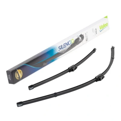 Imagem de Escova do limpa vidros Valeo Silencio Flat Blade Set 577928 à frente plana MERCEDES BENZ: Vito Tourer, Classe V, Van