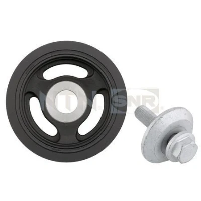 Imagem de SNR DPF359.09K1 Polia da Cambota 153 6 com parafuso PEUGEOT: 307 Carrinha, 206 Hatchback, 3008 II SUV, CITROËN: C5 C3 I Hatchback