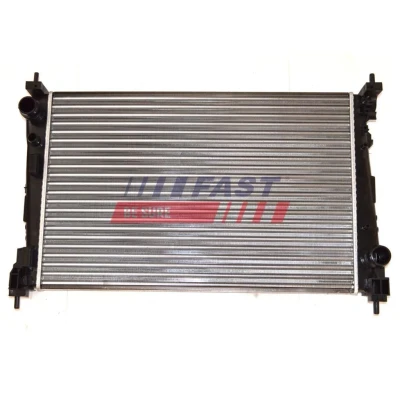 Imagem de FAST FT55268 Radiador, arrefecimento do motor Alumínio 620mm 416mm 34mm sem depósito de compensação FIAT: BRAVO 2, Doblo II Van / Carrinha