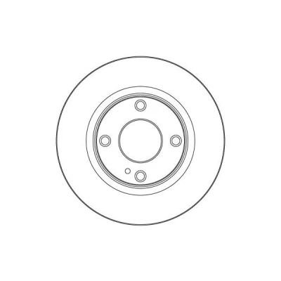 Imagem de TRW Disco de travão FORD: FIESTA 6, 6 Van 258mm 23mm 4 108mm ventilado pintado DF6568 Discos